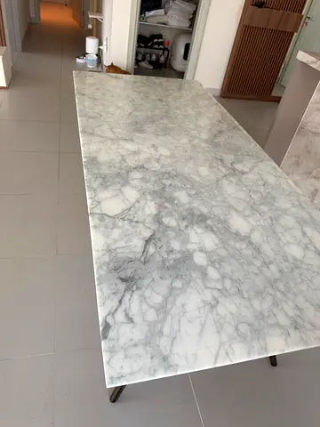 Marble dining table