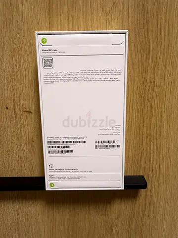 Sealed iPhone 18 Pro Max 256GB - Brand New Box TRA edition.