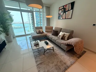 Luxury Beachfront 1-Bedroom Apartment | Dubai Harbour | Private Beach & Sea Views