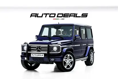 2012 Mercedes-Benz G 55 AMG V8 | GCC Specs | Well Maintained | Perfect Condition | 5.4L V8