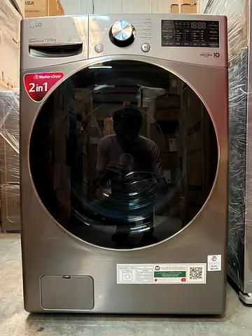 New LG Washing Machine 13/8-Kg Washer Dryer Inverter DirectDrive F15L9DGD without Box