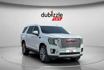 AED 2583/month | 2021 GMC Yukon Denali | GCC Specs | Ref#525001