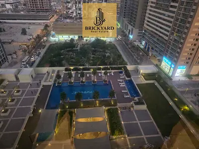 Furnished 1BR | 2 Bathrooms | Balcony & Park Views | Tower JVC
