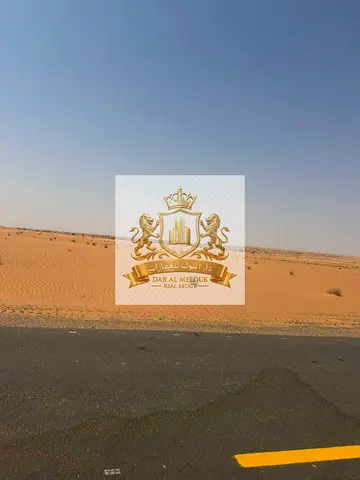 For Sale in Sharjah Al Qasimia Industrial City Industrial Land Area: 11,948 sq ft Building Permit for Warehouses