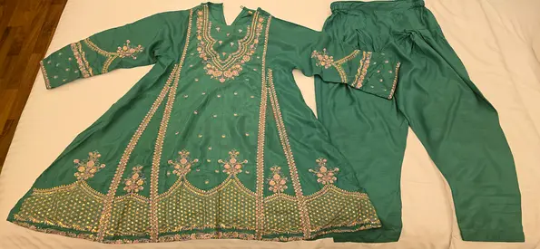 Ethnic designer festive dress girls 10-12years