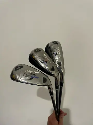 Cleveland HB3 HiBORE Starter Irons 6, 8 & PW Graphite 65g Shafts Regular Flex
