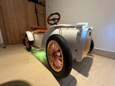 D THRONE Luxury Electric Family Scooter – Up to 4 People
