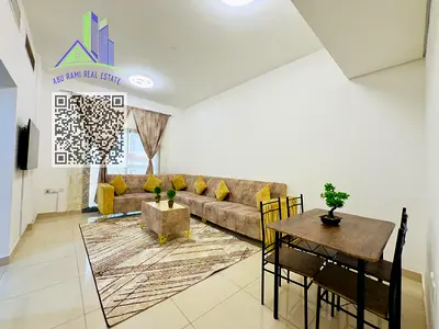 Furnished Apartment for Rent in Ajman (Al Nuaimiya 1) – 1 Bedroom & Living Room + 2 Bathrooms + Balcony