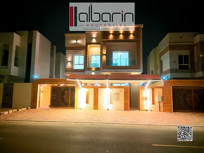 New 5-master-bedroom villa for rent in Al Yasmeen, Ajman, located on Sheikh Mohammed Bin Zayed Road.