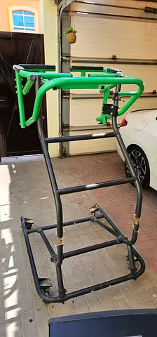 JEEP Hard Top Removal Lift Storage Cart Compatible with Jeep Wrangler JK JL 2Dr 4DR