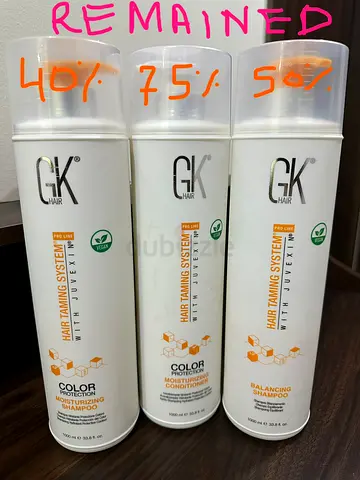 GK HAIR SHAMPOO & CONDITIONER