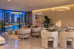 Fully Furnished 1BR | Partial Lagoon View | Freehold for All Nationalities | No Commission | Tiger D