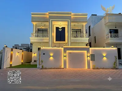 قصر مصغر كلاسيكي للبيع في الزاهية – عجمان | طابقان + رووف | 5 غرف نوم ماستر | شامل رسوم التسجيل والتمليك
