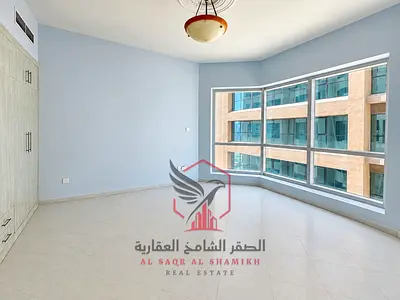 Landlord-Paid AC for a Beautiful One-Bedroom Apartment with an Open View, American Kitchen, One Month Free, Free Gym and Swimming Pool, Spacious Areas