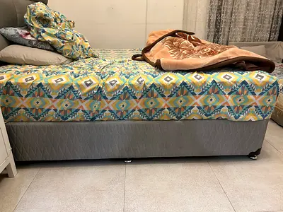 Double bed mattress and frame
