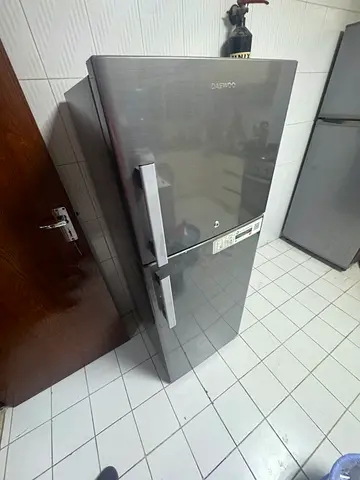 Used double-door refrigerator in good working condition baniyas deira 350 dhs new fridge 0555246286