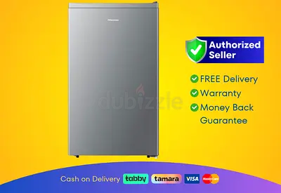 Hisense 122L Single Door Refrigeratorr  Brand New | 1 Year Warranty | FREE Delivery | AJM7621