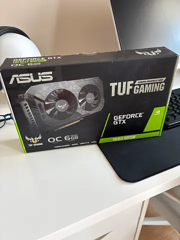 ASUS TUF Gaming GeForce GTX 1660 OC 6GB Graphics Card - Boxed