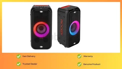 LG XBOOM One Box Hifi Bluetooth Party Speaker, 200 W, Black, XL5S