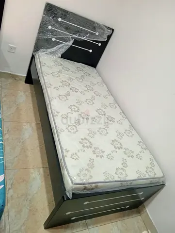 Brand New MDF Wood Single Bed