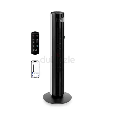 Levoit 36" Oscillating Tower Fan with Temperature Sensor (Quiet DC Motor)
