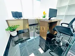Discover the joy of hassle-free renting| Fully fitted office for Rent