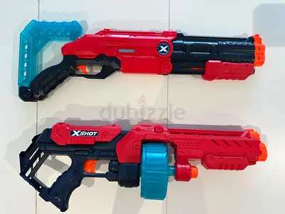 X-Shot Excel Turbo Fire and X-Shot Excel Hawk Eye