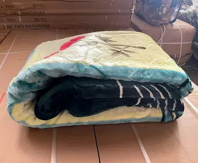 selling nuha single blankets double fly with wholesale price
