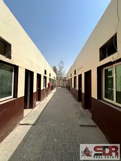 Labour Camp Available – Sajja, Sharjah | 42 Rooms | 8 Persons per Room | Ready to Move | AED 38,40