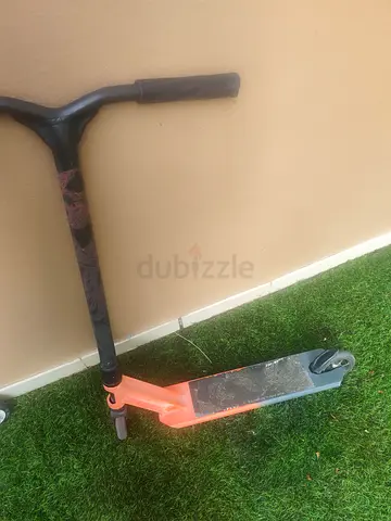 Title Black & Orange Stunt Scooter for Sale