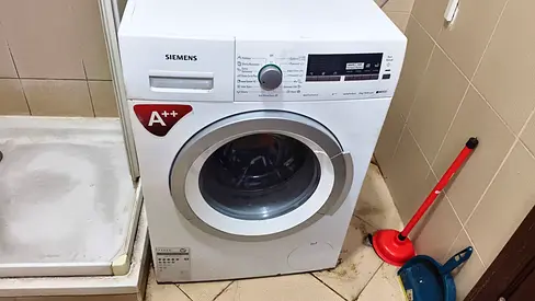Siemens front-load washing machine - good condition, A++ energy