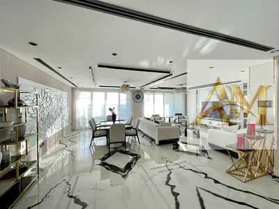 Private Beach || Luxury Fully Furnished 2BR || Beach View || Chiller Free || Parking Free || All Amenities