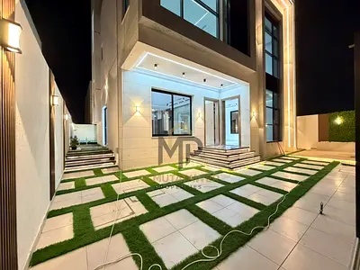 Villa with (pool)|ajman|al zahia area|5 master rooms, majlis, 2 halls, maid room, roof|freehold|0 registration fees|negotiable price.