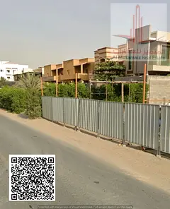 Commercial land for sale in Al Muwaihat 3; area: 4,843 sq. ft.; Ground + 1.