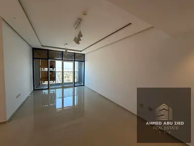 Two-bedroom apartment with a living room, excellent finishing, and spacious layout within a prestigious tower in a strategic location near Verona roun