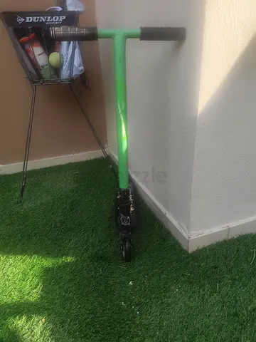 Black & Green Stunt Scooter