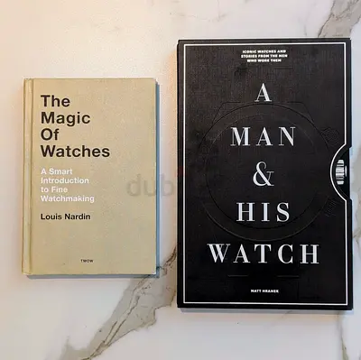 A Man & His Watch + The Magic of Watches, watch book bundle