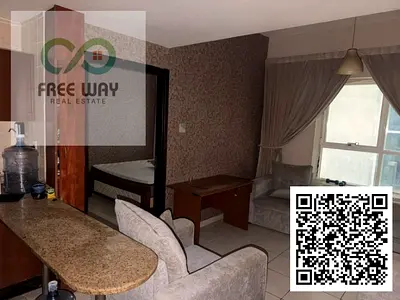 🏡✨ شقة غرفة وصالة مفروشة للإيجار السنوي في عجمان ✨🏡  📍 الموقع: الحميدية – جاردن سيتي، عجمان
