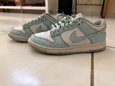 Nike Dunk Low Retro – White & Light Armory Blue