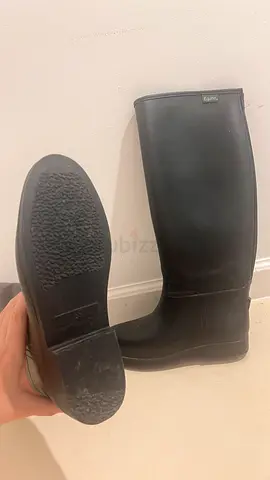 Riding Boots Rubber 38-39 like new