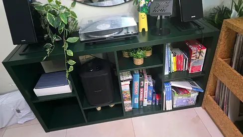 Kallax 2x4 bookshelf 147x39x94cm