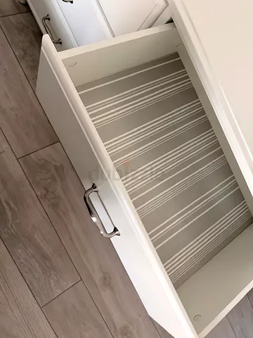 White 6 drawer chest of drawers