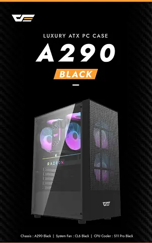 DarkFlash A290 ATX PC Case (Excellent Condition)