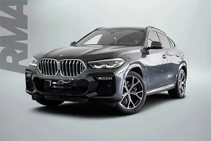 3,049 AED / 60 months | 0% DP | 2020 BMW X6 xDrive40i / Full Service History