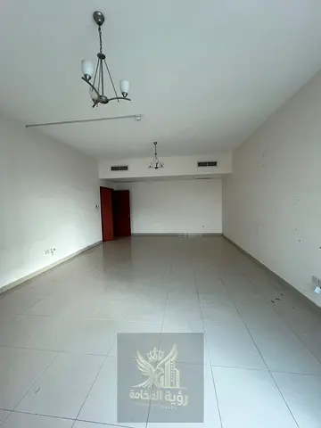 Luxury 2 Master Bedroom Apartment for Annual Rent in the Heart of Al Khan Sharjah with Separate Living Room, 3 Bathrooms, Central AC Paid by Landlord,