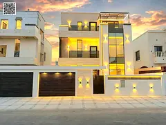 Super Ultra-Luxury Villa for Sale in Al Helio 2 | Next to Azha Complex | 6 Master Bedrooms | Swimmin