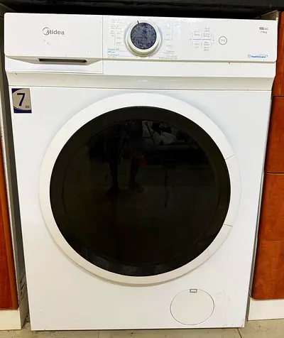 Midea front-load washer dryer 7kg - good working condition