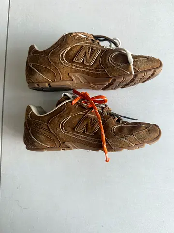 Miu Miu x New Balance Brown suede sneakers, authentic size 36 — lightly used