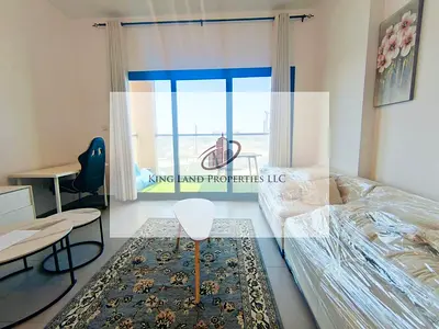 Brand new Pool,Parking ,gym furnished 1bhk with balcony for rent al mamsha Sharjah