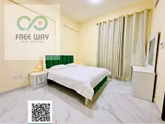 Near Al-Rashidiya Ladies Park *1-bedroom apartment with a living room | Fully new furniture* 2 bathr